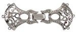 Flamenco Rhodium Clasp